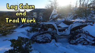 Log Cabin and Trail Work