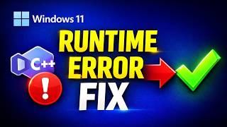 Visual C++ Runtime Error Solution Windows PC Permanent Fix