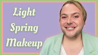 Light Spring / Soft Spring Color Palette | Seasonal Color Analysis Makeup Tutorial 2023