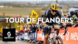 Tour of Flanders 2024 with Q36.5 Pro Cycling Team