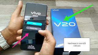 How to Hard Reset in VIVO V20 /VIVO V20 pro | Master Format VIVO V20 vivo v20 | Recovery Mode