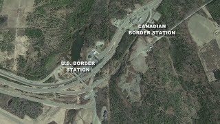 Houlton, New Brunswick border closes due to vehicle with sign indicating 'explosive device'