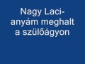 nagy laci anyám meghalt a szülőágyon