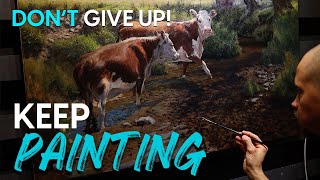 It took me 20 YEARS to learn THIS!! Oil Painting Demonstration