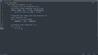 Leetcode 115. Distinct Subsequences in Python | Python Leetcode | Python Coding Tutorial | ASMR