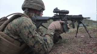 Marines Practice Counter Ambush Maneuver - 1st Battalion 4th Marine Regiment - Camp Pendleton