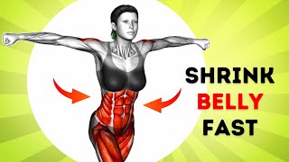 Easy Exercise To Reduce Belly Fat Quickly ➜ 30 minute STANDING Workout