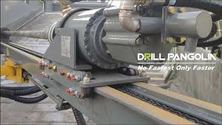 HAN-D50-DTH(CM351) air crawler drilling rig test before delivery