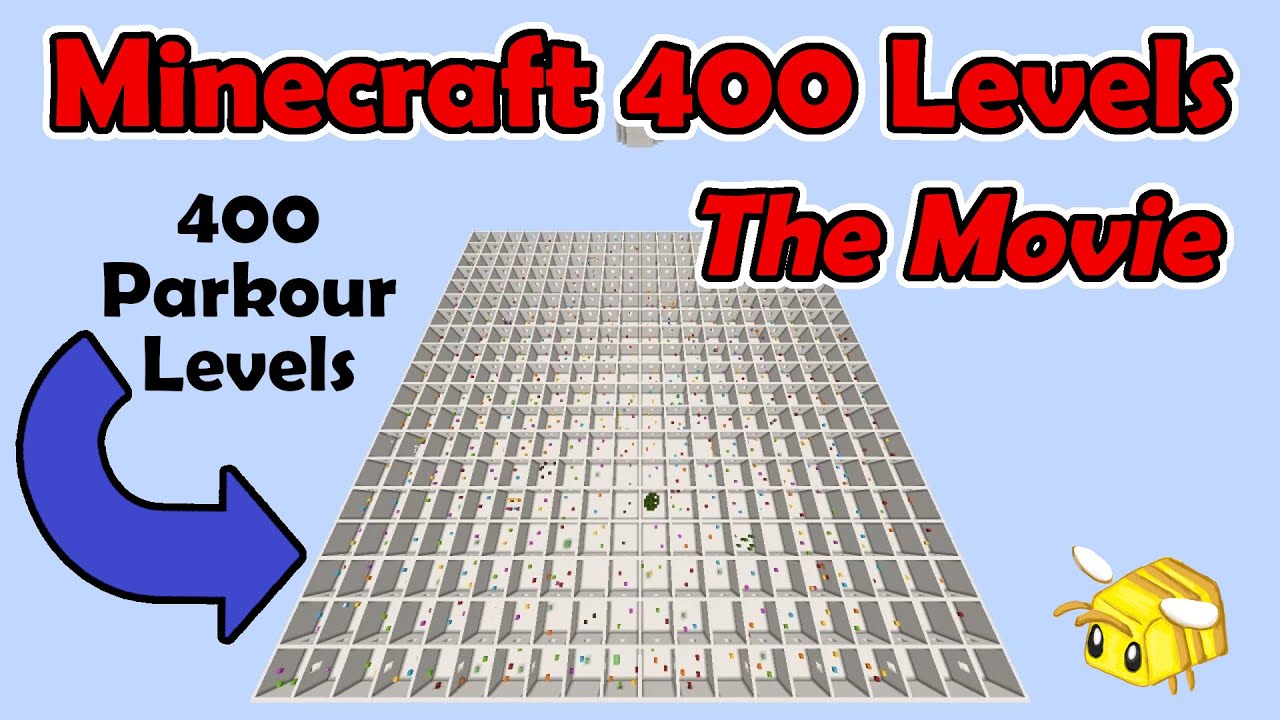 Minecraft 400 Levels The Movie Youtube