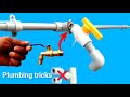 If you are a plumber do it this way! The easy way to repair and install valves in PPR and PVC pipes!