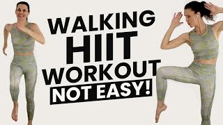 15-Min Postpartum Cardio Workout //NOT EASY// Walking HIIT Workout! Low Impact