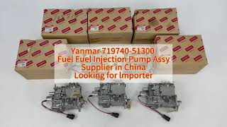 For Yanmar 3TNV76 Fuel Injection Pump Assy 719740-51300 Genuine