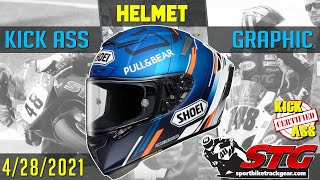 4/28/2021 STG Kick A** Helmet Graphic Of The Week  | Sportbike Track Gear