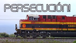 Persecución a 80kmh KCSM 4881 en Distrito Vanegas