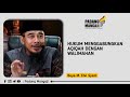 hukum menggabungkan aqiqah dengan walimahan buya m. elvi syam