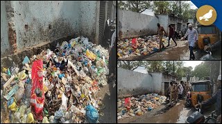 Hyderabad-Nampally: Piles of garbage, sewage overflow raise risk of seasonal ailments
