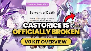 NEW UPDATE!! CASTORICE WILL BE THE MOST BROKEN CHARACTER | CASTORICE FULL V0 KIT OVERVIEW