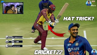 Axar Hat Trick Lega? - Cricket 22 #Shorts - RahulRKGamer