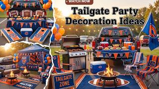 Amazing! 🏈 Tailgate Party Decoration Ideas 2026 Game Day Setup You'll Love