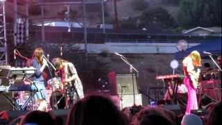Warpaint - new song (Live @ FYF Fest in Los Angeles, Ca 9.1.2012)