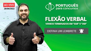 Prof. Rosenthal - LIVE 106 - Flexão Verbal (verbos terminados em \