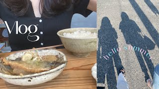 〔vlog〕夏の始まり🎐☀️ | カフェ巡りする休日👡 | 🍏new iphone case🍎 | 20代社会人