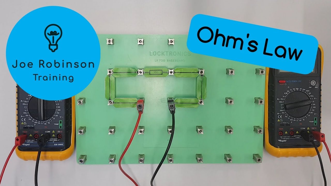 How To Find Ohm's Law From A Simple Circuit - YouTube