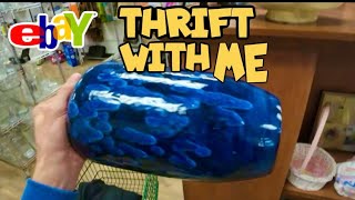 Thrift with ME ~ This thing is HUGE! Sourcing RESELL eBay FULL-TIME Selling PROFIT how to