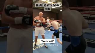 #steviemckenna Sparring with Heavyweight champion Tyson Fury  #tysonfury #fury #boxing #boxingnews