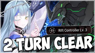 CLEAR NEW RIFT in 2 TURN WITH FENNE!! (RIFT CONTROLLER Lv3) - Epic Seven