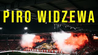 ZEGARMISTRZOWIE | Oprawa i piro Widzewa | Derby Widzew Łódź - ŁKS Łódź | 24.10.2021