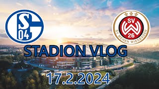 Stadion VLOG | Schalke 04 gegen Wehen Wiesbaden | 2 Bundesliga | 17.2.2024