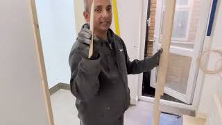 Installing a door / একটি দরজা লাগানো#build