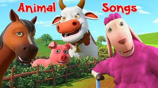 Animal songs for kids | Beep Beep Nursery Rhymes | Animals song for kids