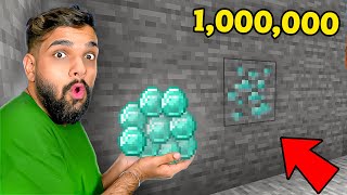 جمعت 1,000,000 مليون حبة دايموند ! 💎😈 ( تحدي مستحيل )