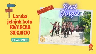 Jelajah Kota (Lomba Jingle Berjalan) Kwarcab Sidoarjo 2023