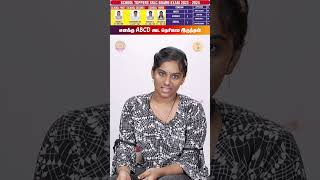 GRT School | ABCD கூட தெரியாம இருந்தன் | 10th result 2024 | Nivedita S 486 / 500 | EP -1 | #shorts