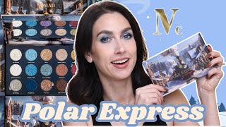 NEW NOMAD COSMETICS POLAR EXPRESS! | 2 Looks, Swatches \u0026 Comparisons!