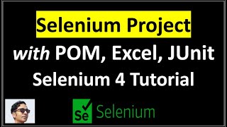 Selenium Project Example | Page Object Model | Read Excel | JUnit | Selenium Java Project Example