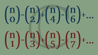 Something special with these binomial coefficient sums