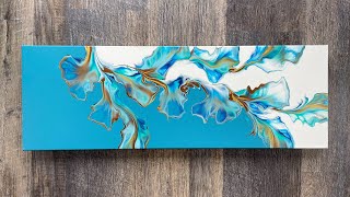 Dutch Pour Painting 🔵 🟢 All About the Blues and Greens