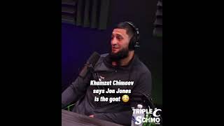 Khamzat Chimaev says Jon Jones is the greatest UFC fighter of all time