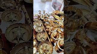 Brass Pooja items wholesale price #shorts #shortsfeed #youtubeshorts #brass