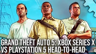 Grand Theft Auto 5 - PlayStation 5 vs Xbox Series X - Graphics/Performance/Featu