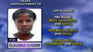 Claudina Eugene long
