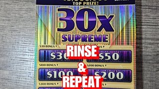 30X SUPREME - TEXAS LOTTERY SCRATCHOFFS