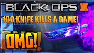 100+ COMBAT KNIFE KILLS A GAME!!! - ultimate guide to dark matter part 6
