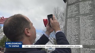 Cheb: Výročí osvobození provázelo nalezení padlého předka (TV Západ)