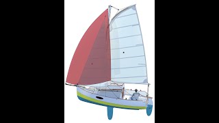 SWEET CHARIOT, a 21′ (6.4m) modern lapstrake sloop