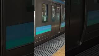 211系　大月駅発車シーン